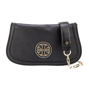 Tory Burch Logo Flap Clutch